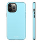 Light Blue Tough Case - Classy Cases - Phone Case - iPhone 14 - Glossy -