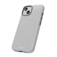 Light Gray Tough Case - Classy Cases - Phone Case - iPhone 14 - Glossy -
