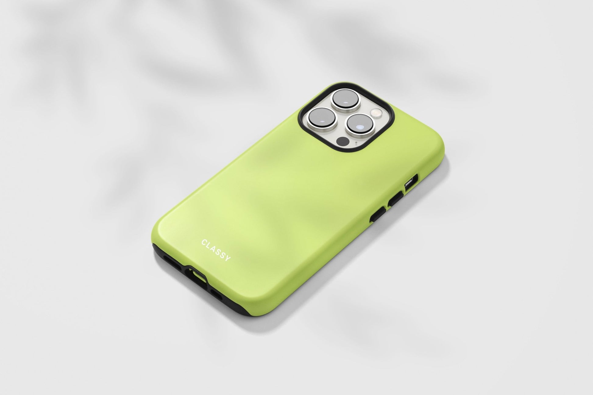 Light Green Tough Case - Classy Cases - Phone Case - iPhone 14 - Glossy -