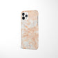 Light Orange Marble Snap Case - Classy Cases - Phone Case - iPhone 12 Pro Max - Glossy -
