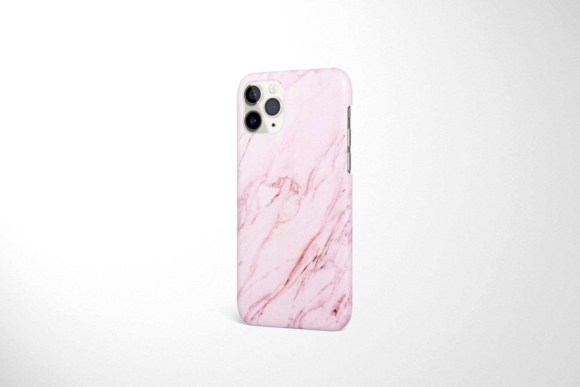 Light Pink Marble Snap Case - Classy Cases - Phone Case - iPhone 14 - Glossy -