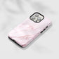 Light Pink Marble Tough Case - Classy Cases - Phone Case - iPhone 15 - Glossy -