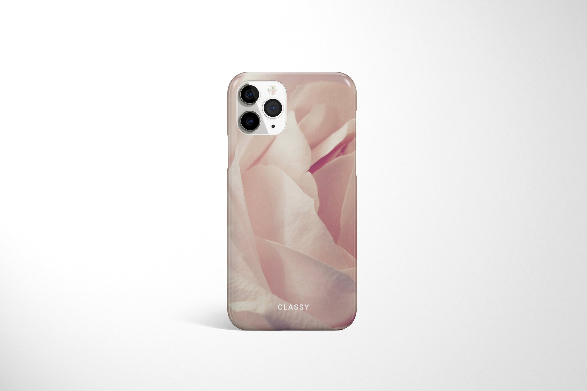 Light Pink Rose Snap Case - Classy Cases - Phone Case - iPhone 12 Pro Max - Glossy -
