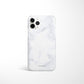 Light White Marble Snap Case - Classy Cases - Phone Case - iPhone 12 Pro Max - Glossy -