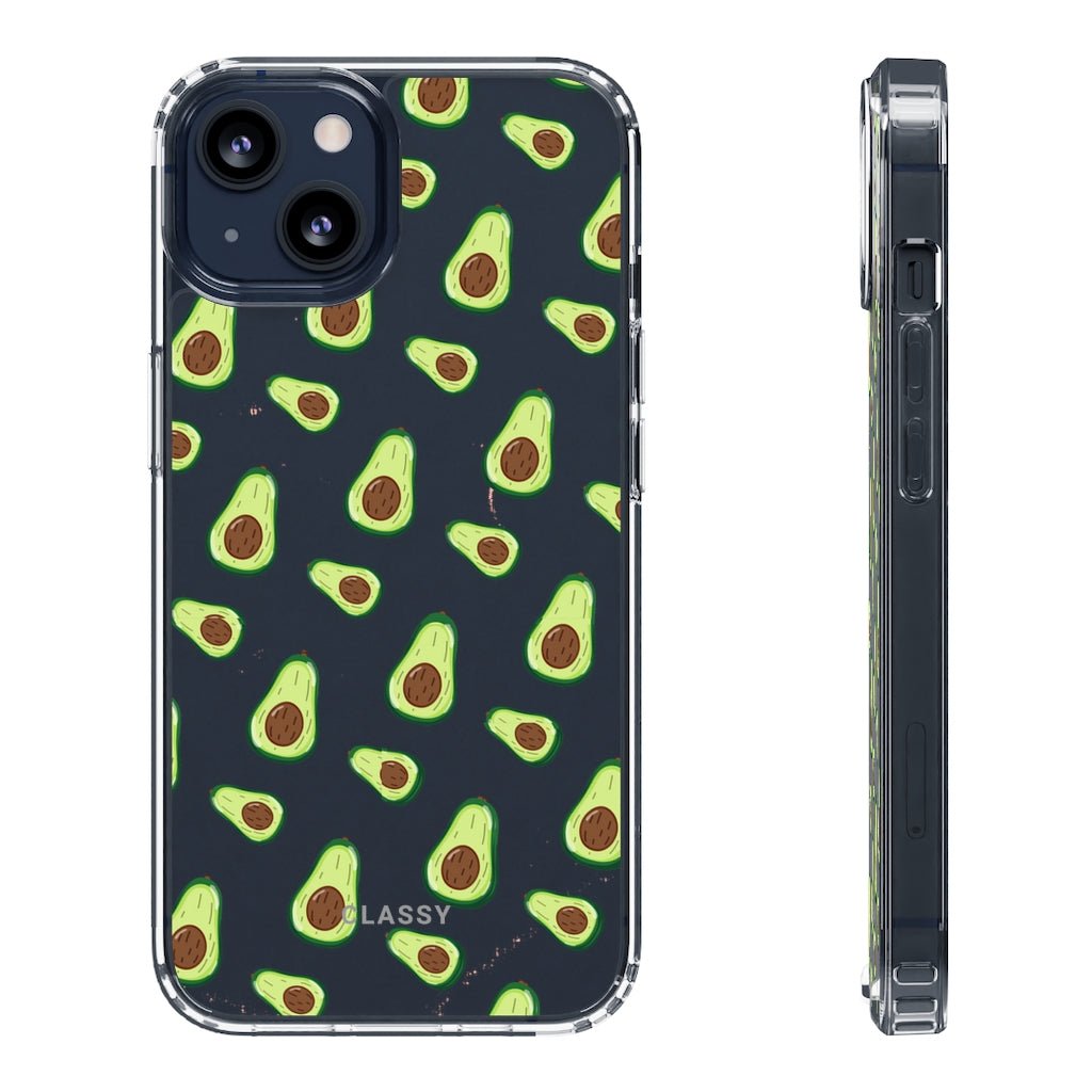 Little Avocados Clear Case - Classy Cases