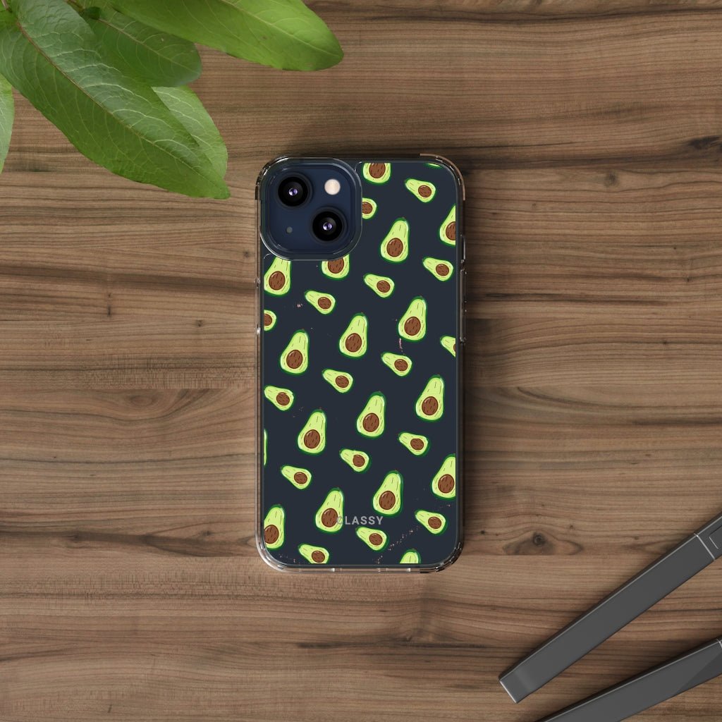 Little Avocados Clear Case - Classy Cases - Phone Case - iPhone 13 - With gift packaging -
