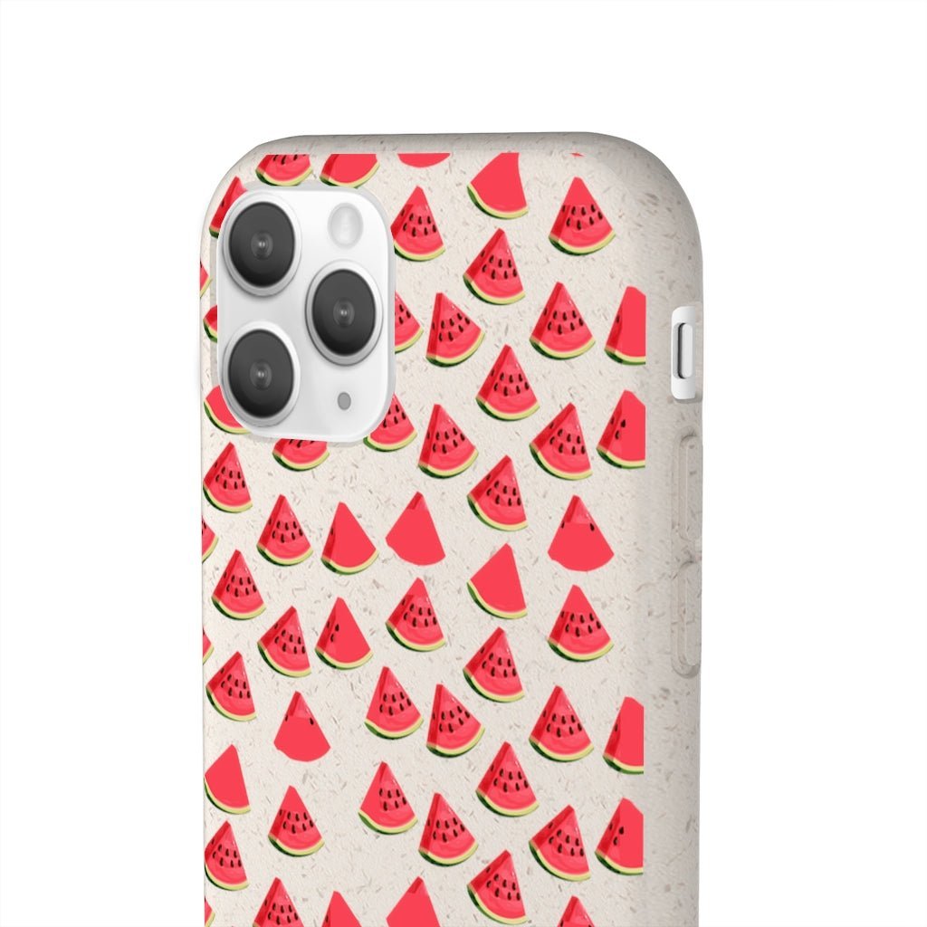 Little Watermelons Biodegradable Case - Classy Cases - Phone Case - iPhone 16 Pro - 