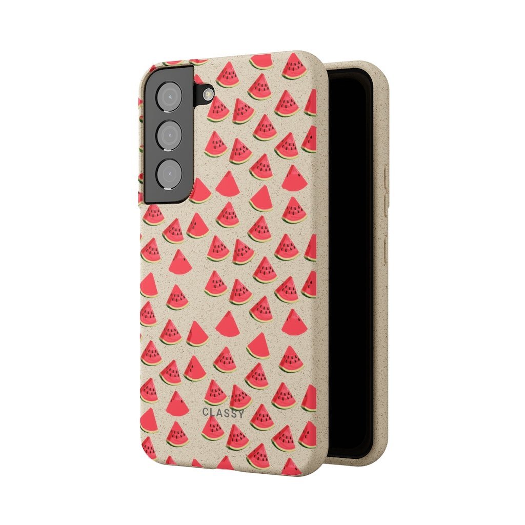 Little Watermelons Biodegradable Case - Classy Cases - Phone Case - Samsung Galaxy S22 - 