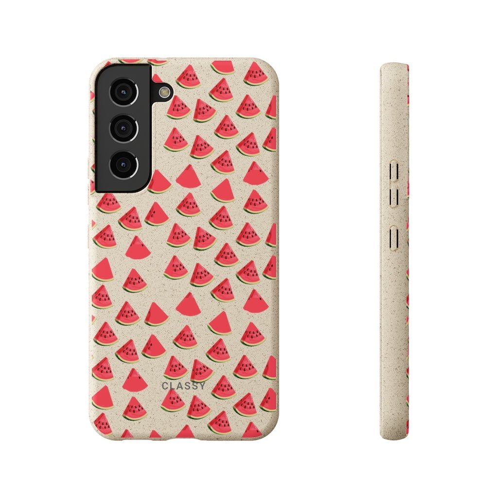 Little Watermelons Biodegradable Case - Classy Cases - Phone Case - Samsung Galaxy S22 - 