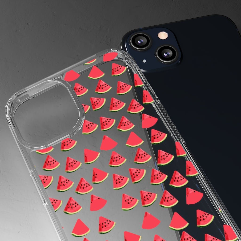 Little Watermelons Clear Case - Classy Cases - Phone Case - iPhone 13 - With gift packaging -