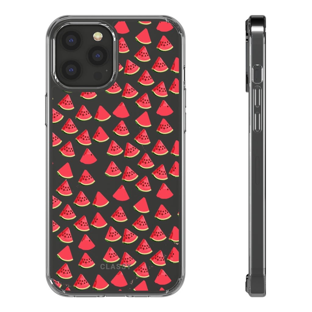 Little Watermelons Clear Case - Classy Cases - Phone Case - iPhone 12 Pro Max - With gift packaging -