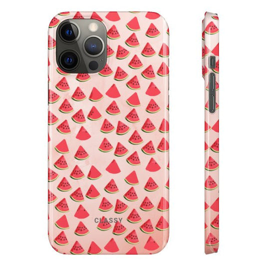 Little Watermelons Snap Case - Classy Cases - Phone Case - iPhone 12 Pro Max - Glossy -