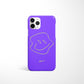 love u Purple Snap Case - Classy Cases - Phone Case - iPhone 14 - Glossy -