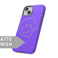 love u Purple Tough Case - Classy Cases - Phone Case - iPhone 14 - Glossy -