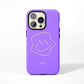 love u Purple Tough Case - Classy Cases - Phone Case - iPhone 14 - Glossy -