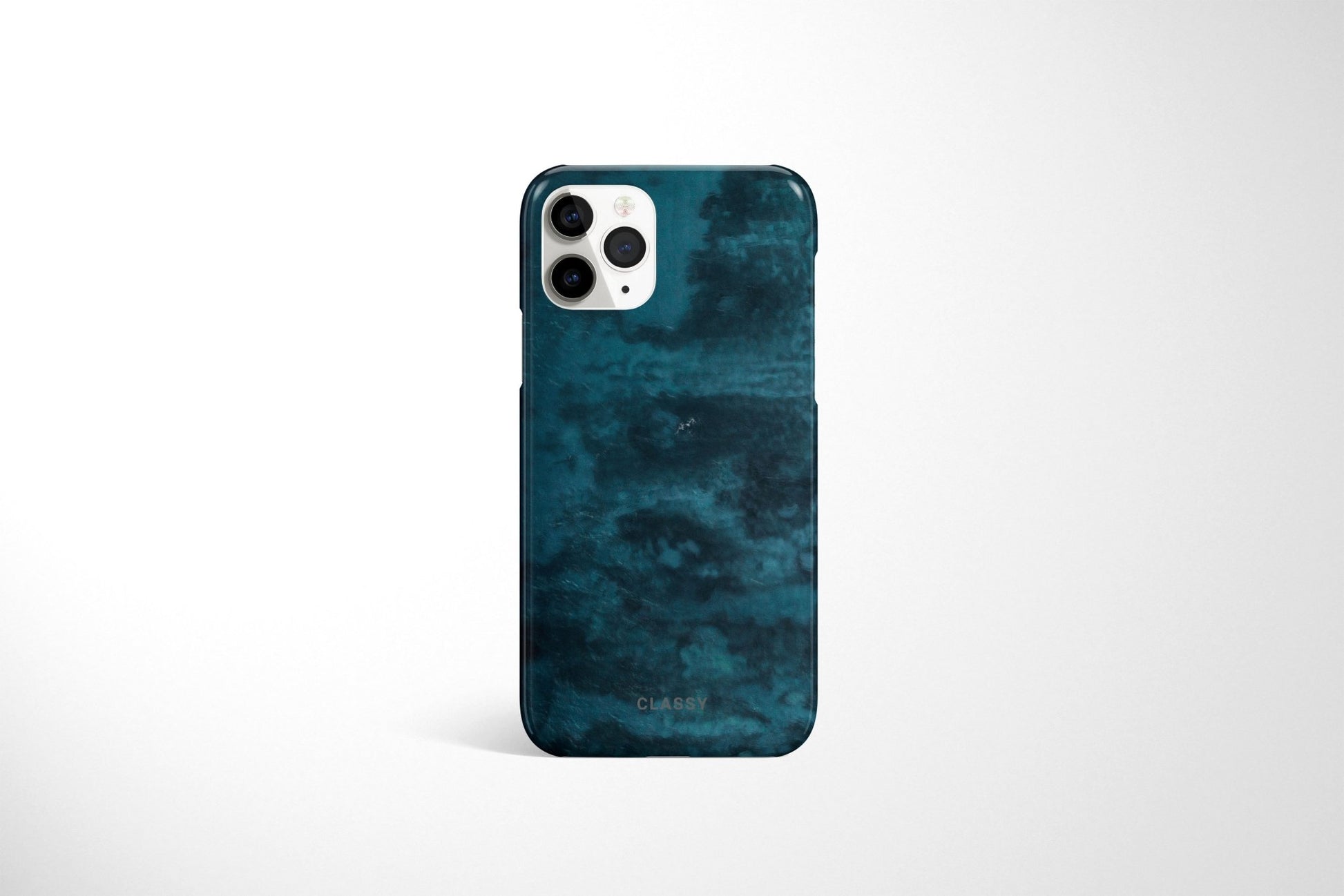 Navy Ocean Snap Case - Classy Cases - Phone Case - iPhone 12 Pro Max - Glossy -