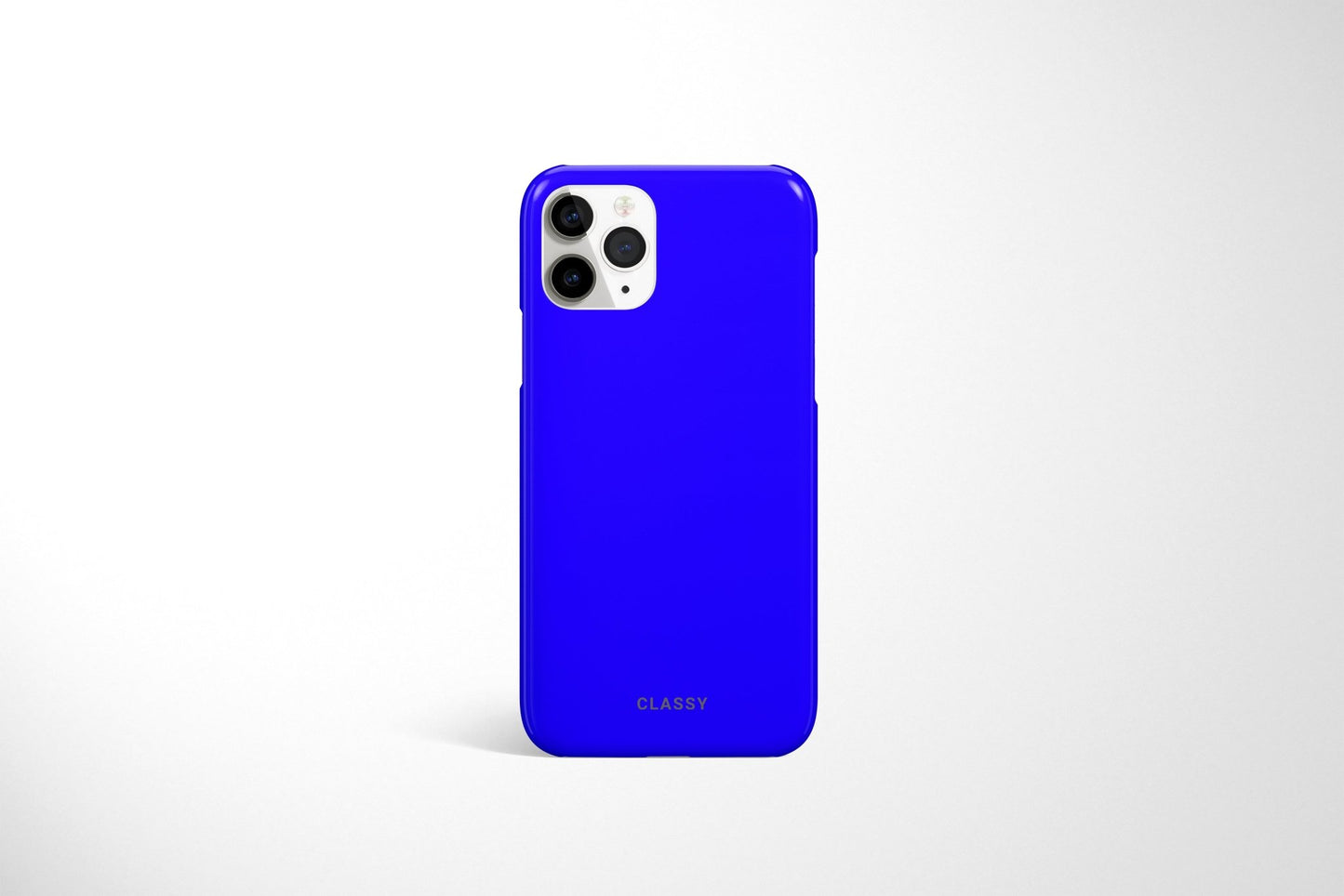 Neon Navy Blue Snap Case - Classy Cases - Phone Case - iPhone 14 - Glossy -