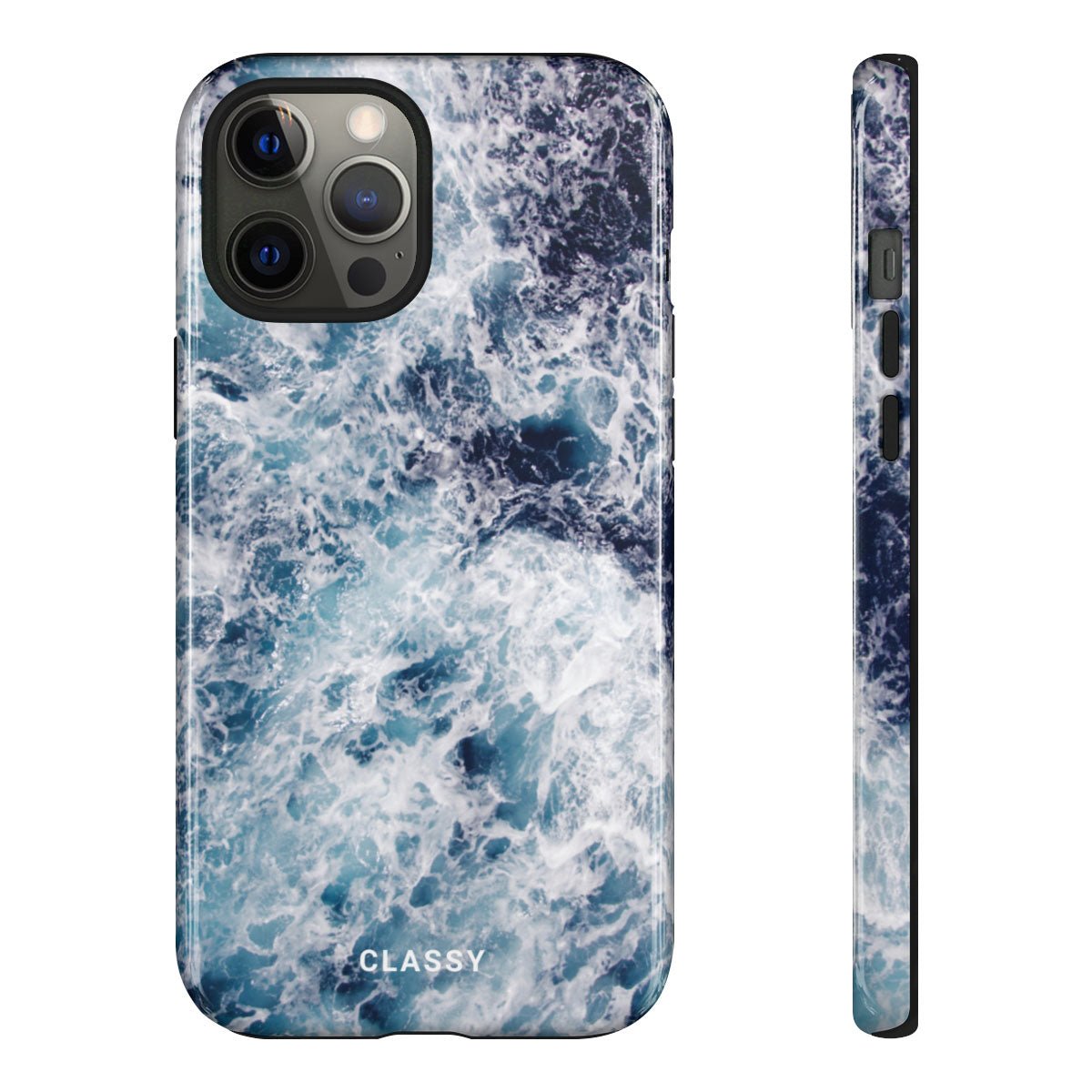 Ocean Tough Case - Classy Cases - Phone Case - iPhone 12 Pro Max - Glossy -