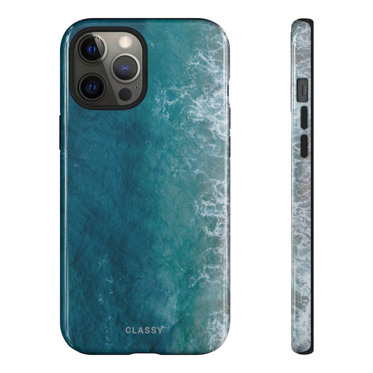 Ombre Ocean Tough Case - Classy Cases - Phone Case - iPhone 12 Pro Max - Glossy -