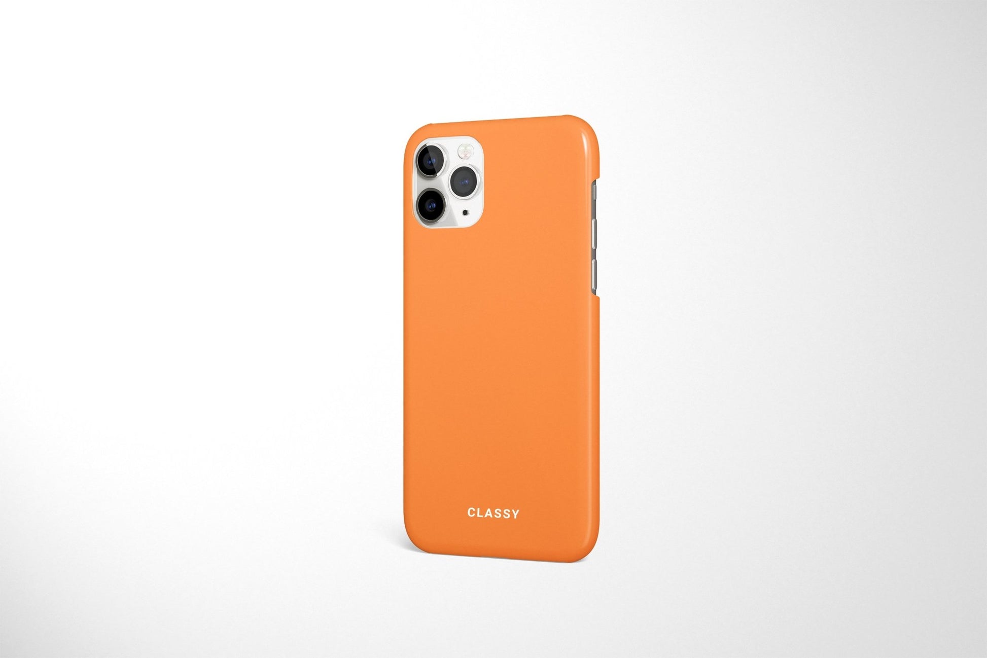 Orange Snap Case - Classy Cases - Phone Case - iPhone 14 - Glossy -