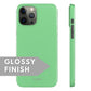 Pastel Green Snap Case - Classy Cases - Phone Case - iPhone 12 Pro Max - Glossy -
