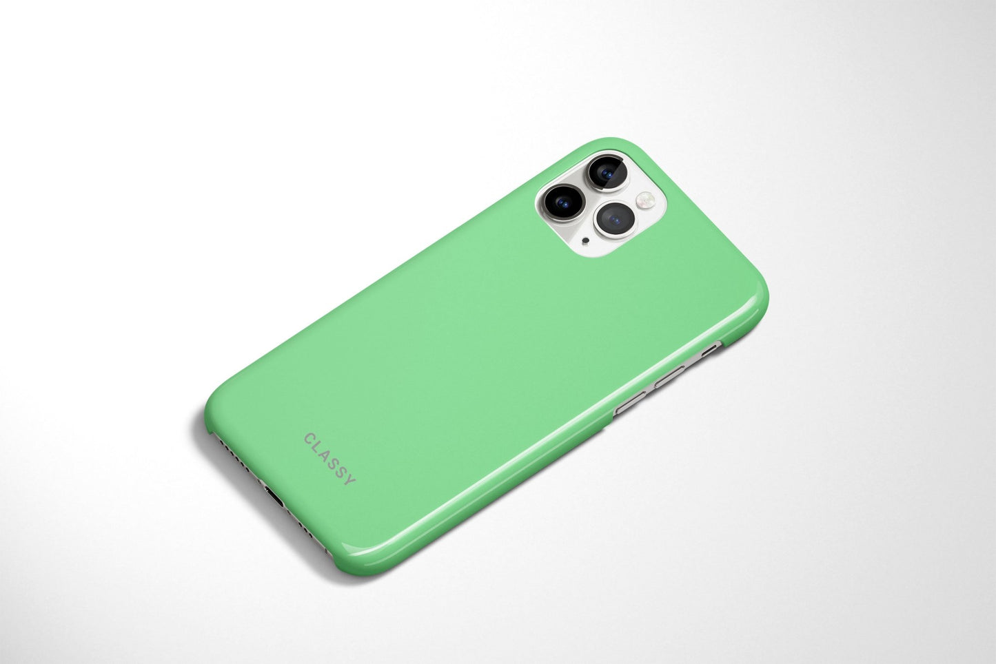 Pastel Green Snap Case - Classy Cases - Phone Case - iPhone 12 Pro Max - Glossy -