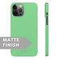 Pastel Green Snap Case - Classy Cases - Phone Case - iPhone 12 Pro Max - Glossy -