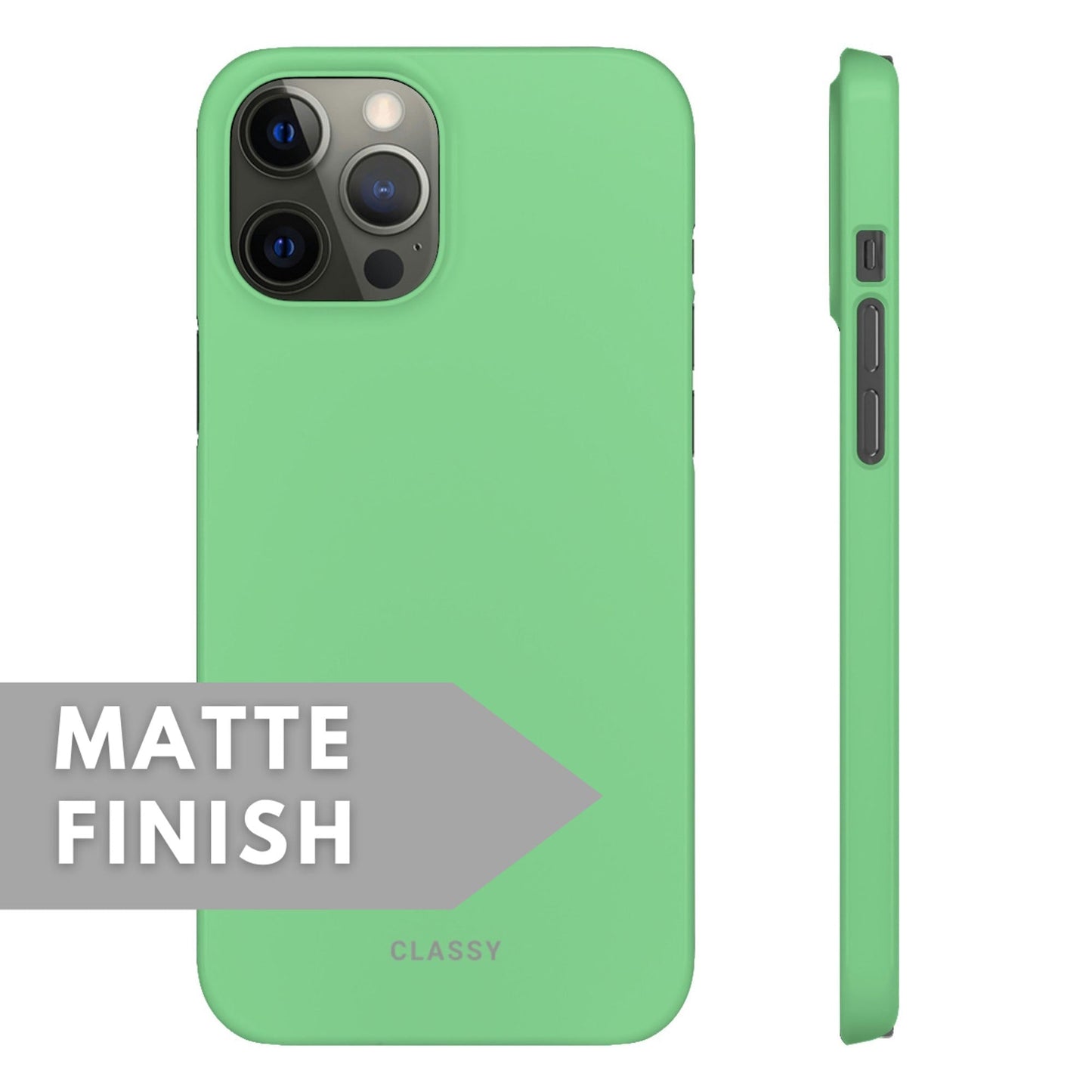 Pastel Green Snap Case - Classy Cases