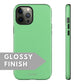 Pastel Green Tough Case - Classy Cases - Phone Case - Samsung Galaxy S22 - Glossy -