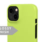 Pastel Lime Green Snap Case - Classy Cases - Phone Case - iPhone 14 - Glossy -
