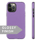 Pastel Purple Tough Case - Classy Cases