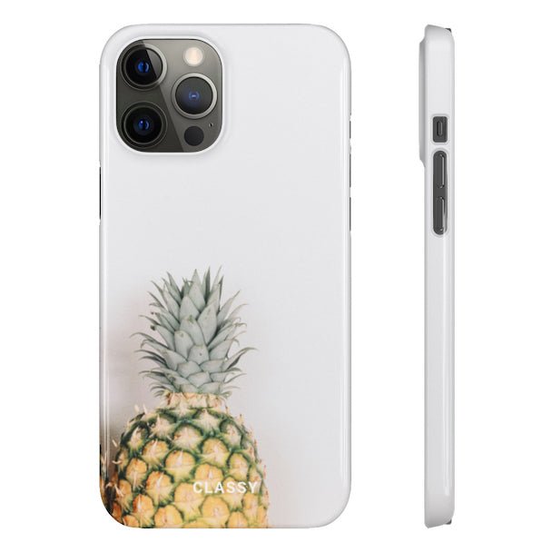 Pineapple Snap Case - Classy Cases - Phone Case - iPhone 12 Pro Max - Glossy -