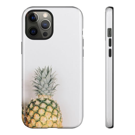 Pineapple Tough Case - Classy Cases - Phone Case - iPhone 12 Pro Max - Glossy -