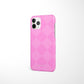Pink Check Pattern Snap Case - Classy Cases - Phone Case - iPhone 14 - Glossy -