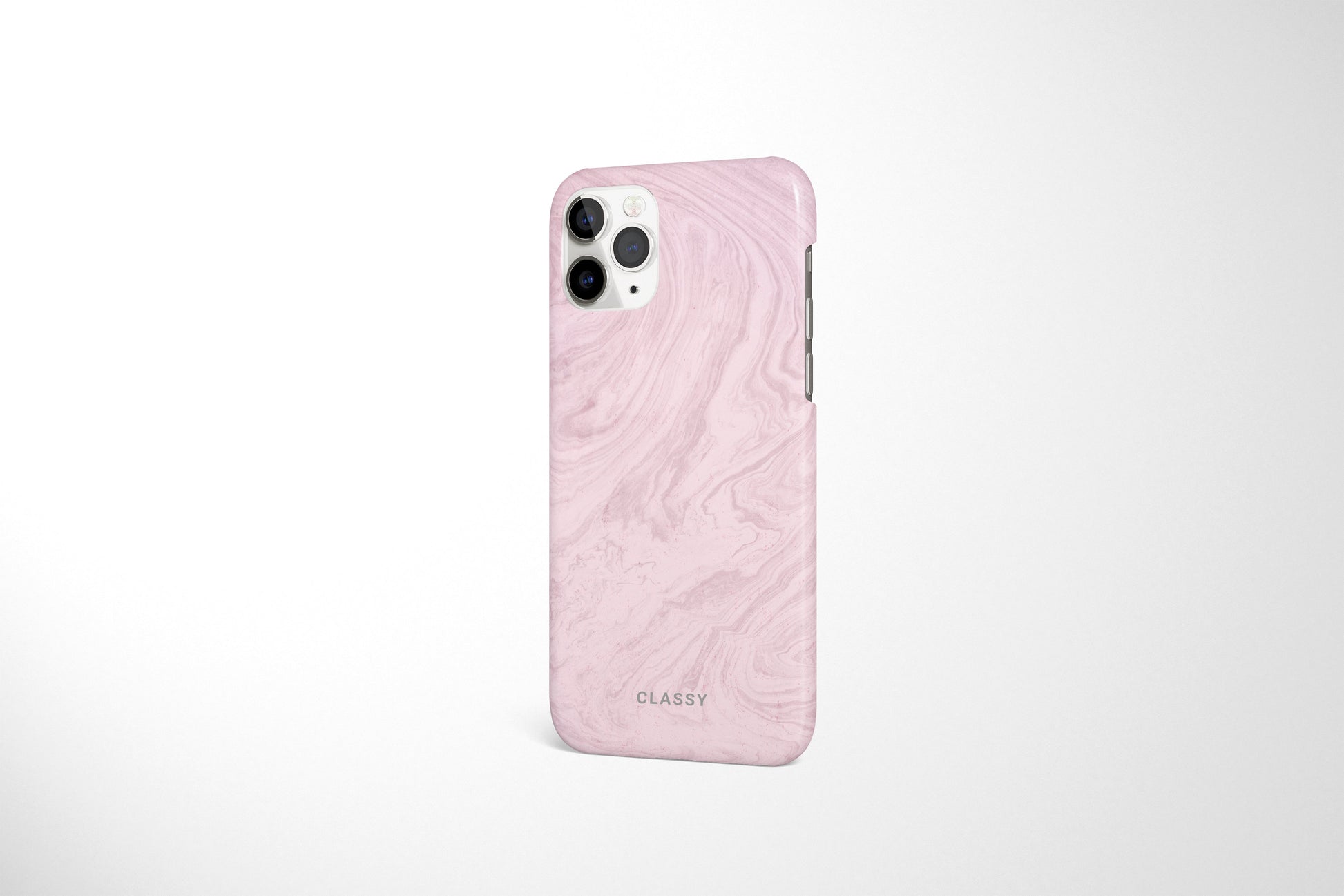 Pink Marble Snap Case - Classy Cases - Phone Case - iPhone 12 Pro Max - Glossy -