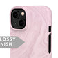 Pink Marble Snap Case - Classy Cases - Phone Case - iPhone 14 - Glossy -