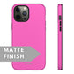 Pink Tough Case - Classy Cases - Phone Case - Samsung Galaxy S22 - Glossy -