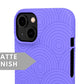 Purple Circles Snap Case - Classy Cases - Phone Case - iPhone 14 - Glossy -