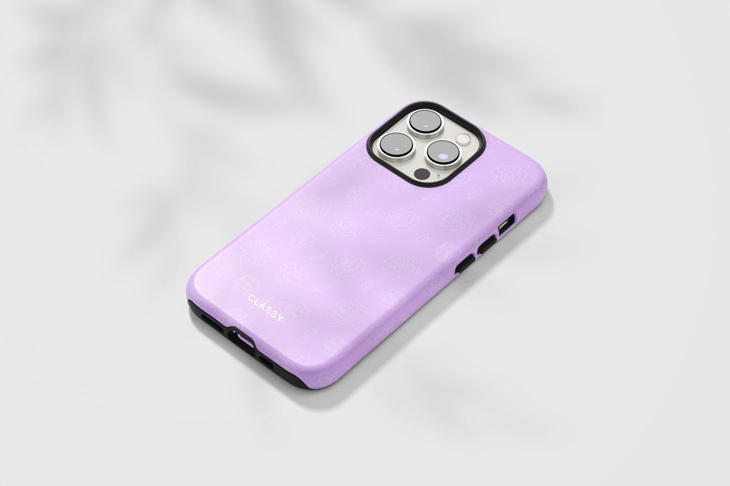 Purple Roses Tough Case - Classy Cases - Phone Case - iPhone 14 - Glossy -