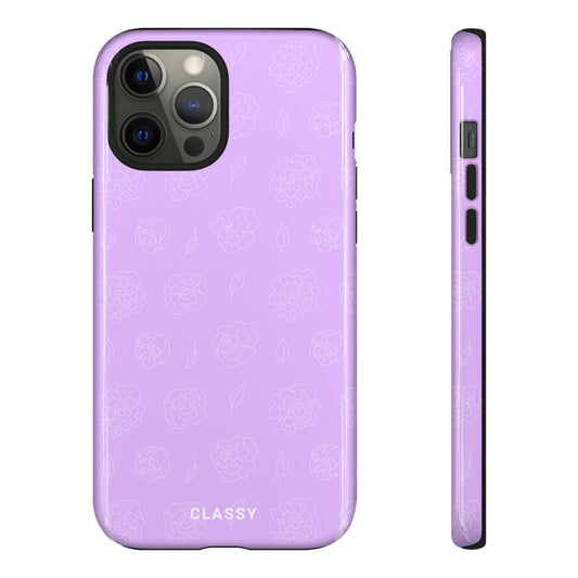 Purple Roses Tough Case - Classy Cases - Phone Case - iPhone 14 - Glossy -