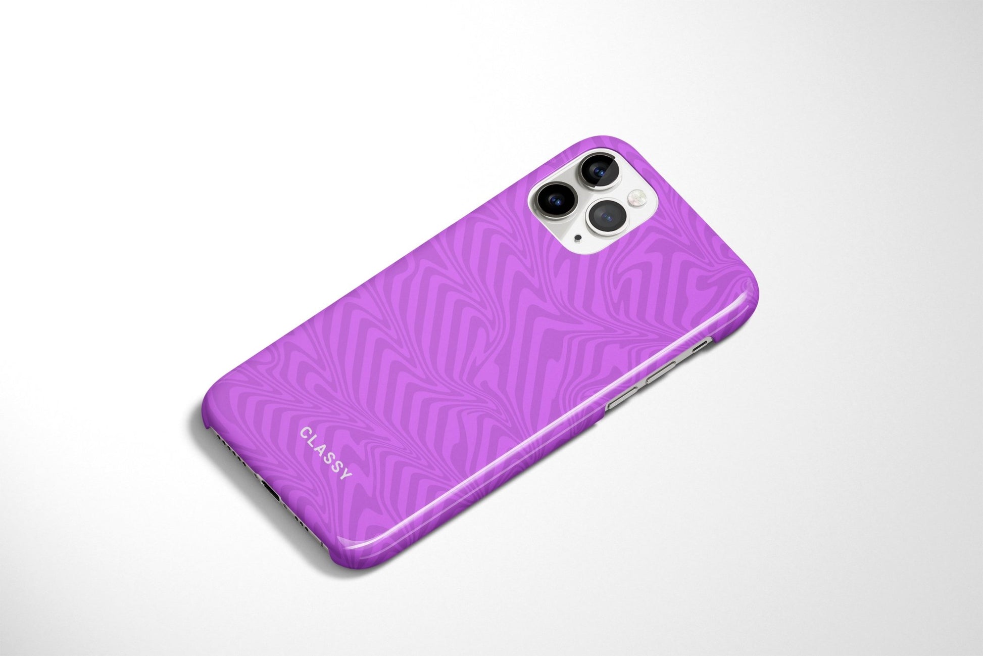 Purple Swirl Snap Case - Classy Cases