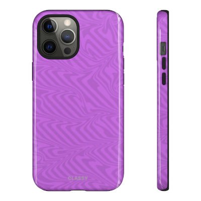 Purple Swirl Tough Case - Classy Cases