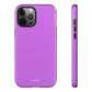 Purple Tough Case - Classy Cases - Phone Case - iPhone 14 - Glossy -