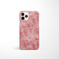 Red Marble Snap Case - Classy Cases - Phone Case - iPhone 14 - Glossy -