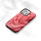 Red Waves Tough Case - Classy Cases - Phone Case - Samsung Galaxy S22 - Glossy -