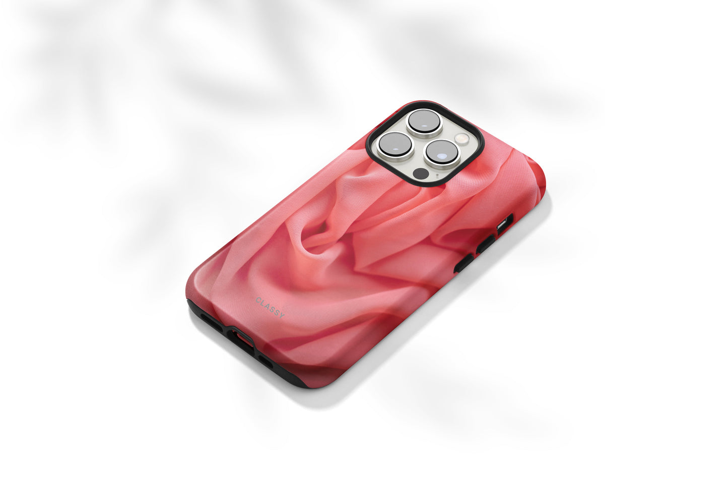 Red Waves Tough Case - Classy Cases - Phone Case - Samsung Galaxy S22 - Glossy -