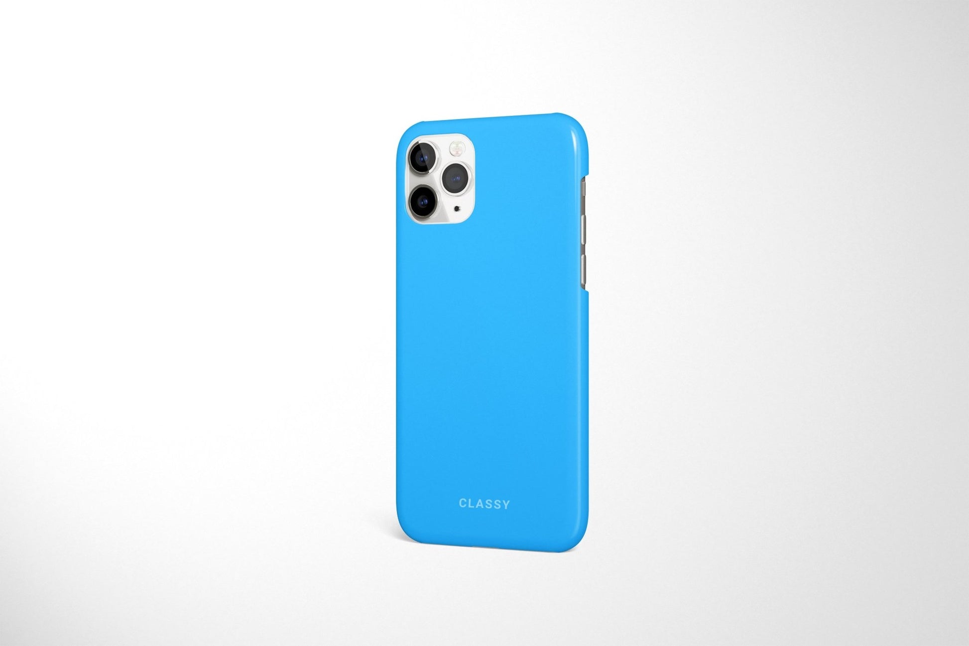 Sky Blue Snap Case - Classy Cases - Phone Case - iPhone 14 - Glossy -
