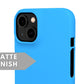 Sky Blue Snap Case - Classy Cases - Phone Case - iPhone 14 - Glossy -