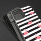 Striped Flamingo Clear Case - Classy Cases - Phone Case - iPhone 12 Pro Max - With gift packaging -