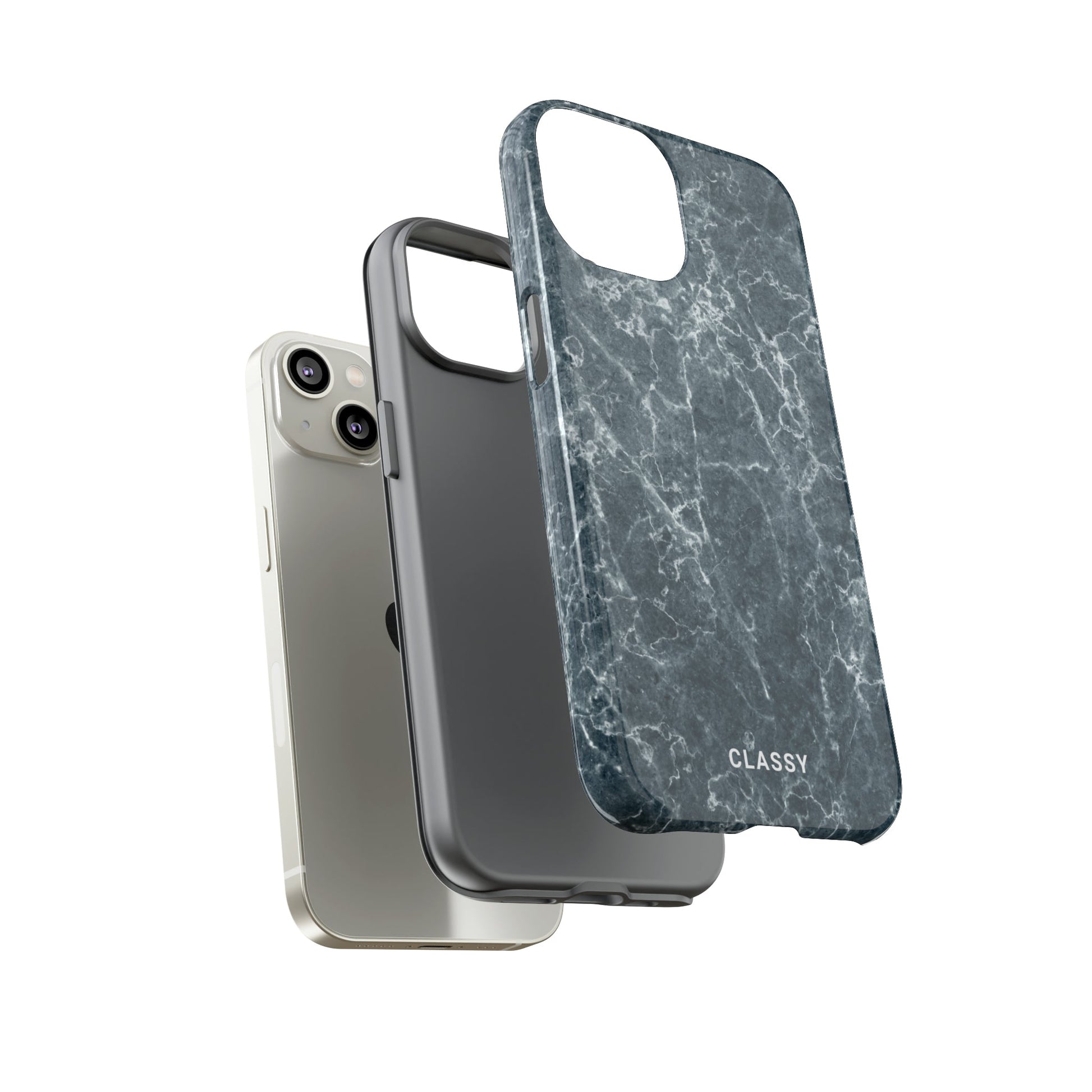 Teal Marble Tough Case - Classy Cases